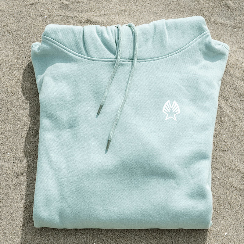 Ezzy Hoodie 100% Recycled Salte Green