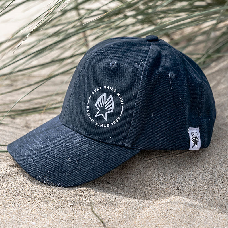Ezzy Cap 6 Panel Brushed Cotton French Navy