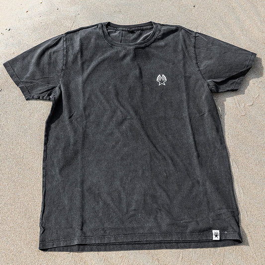 Ezzy T-Shirt 100% Cotton Jersey Stone Wash Black