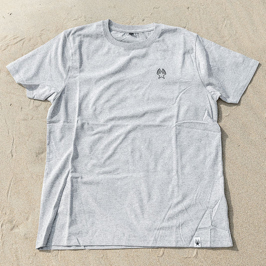 Ezzy T-Shirt 100% Cotton Jersey Melange Grey