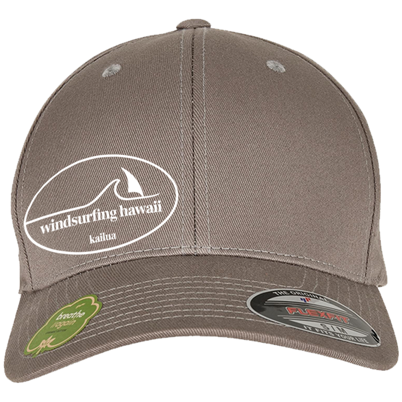 Windsurfing Hawaii Flexfit Cap Ka'ala Oval Logo  Coastal Fern