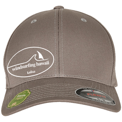 Windsurfing Hawaii Flexfit Cap Ka'ala Oval Logo  Coastal Fern