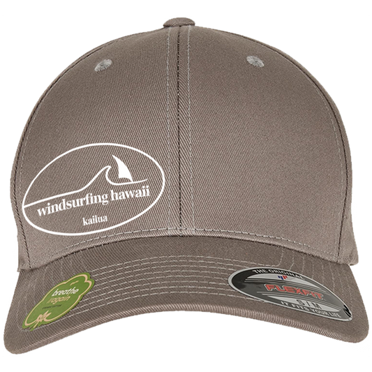 Windsurfing Hawaii Flexfit Cap Ka'ala Oval Logo  Coastal Fern