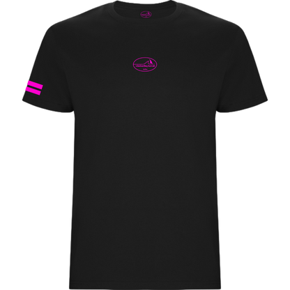 Waikiki Classic Wave Logo Oval Front  Midnight Tide Black