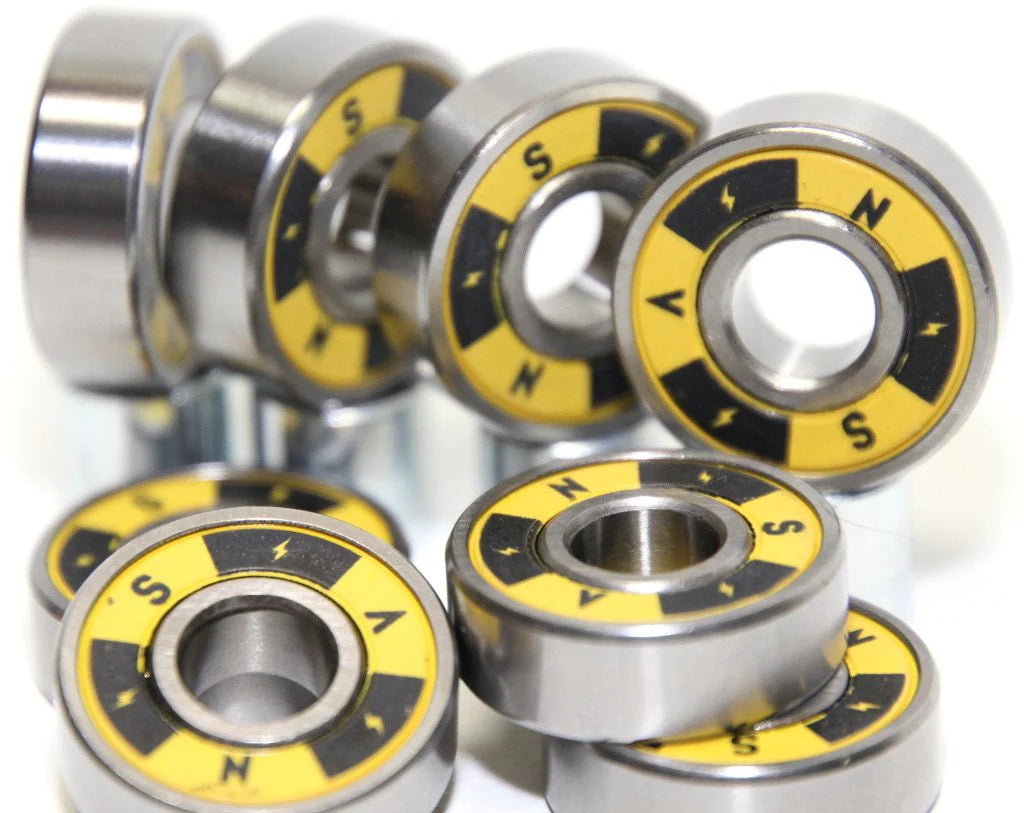 San-o turning bearings (nylon/grease) - set of 8
